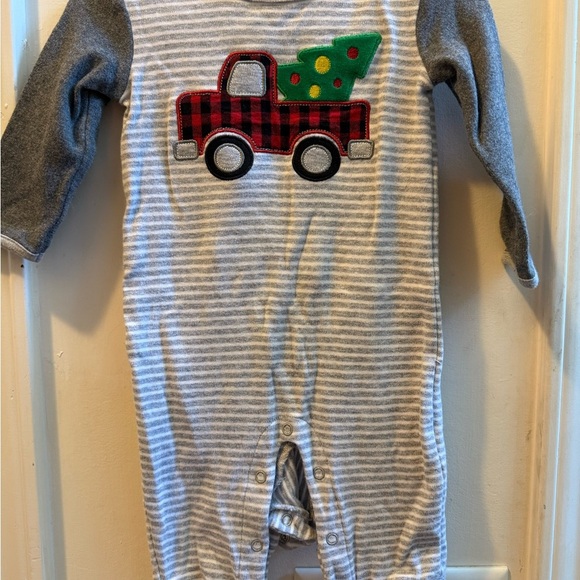 Nursery Rhyme Christmas Romper - Picture 4 of 9